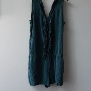 Silk romper